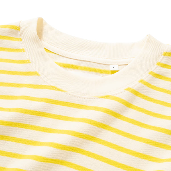 (YT1678) Border Drawstrings Pocket Tee