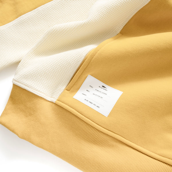 (YW412) Embroidery Sleeve Patch Hoodie