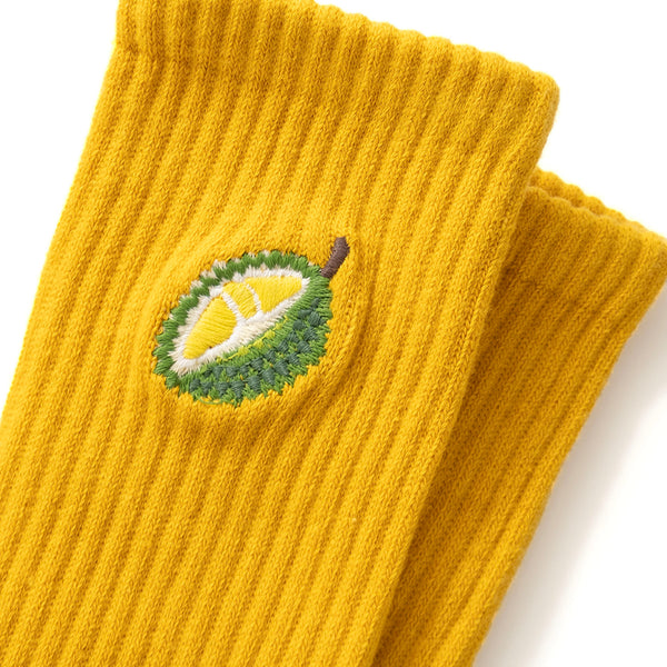 (ZA089) Fruit Graphic Embroidery Socks