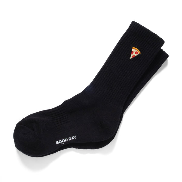 (ZA106) Pizza Graphic Emroidery Socks