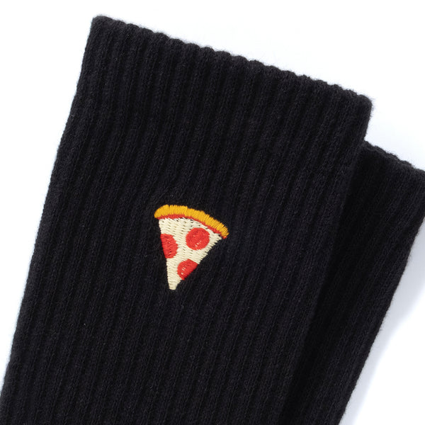 (ZA106) Pizza Graphic Emroidery Socks