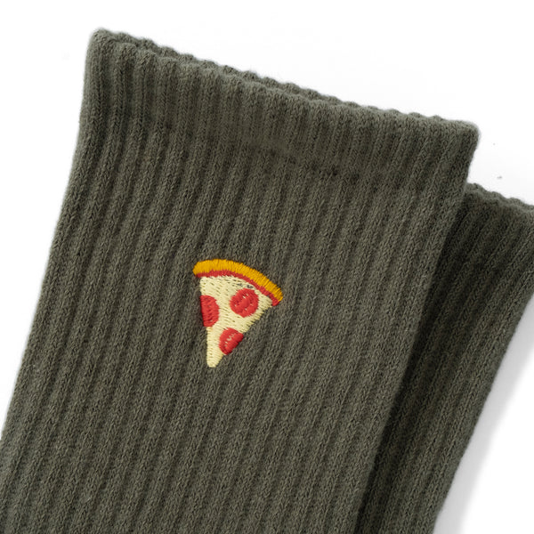 (ZA106) Pizza Graphic Emroidery Socks