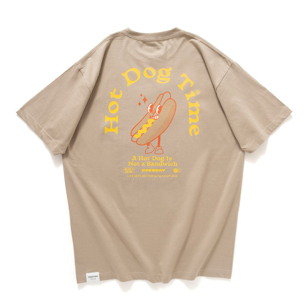(ZT1135) Hot Dog is Hot Dog Graphic Tee