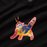 (ZT1161) CAT! SHOCK! Graphic Tee