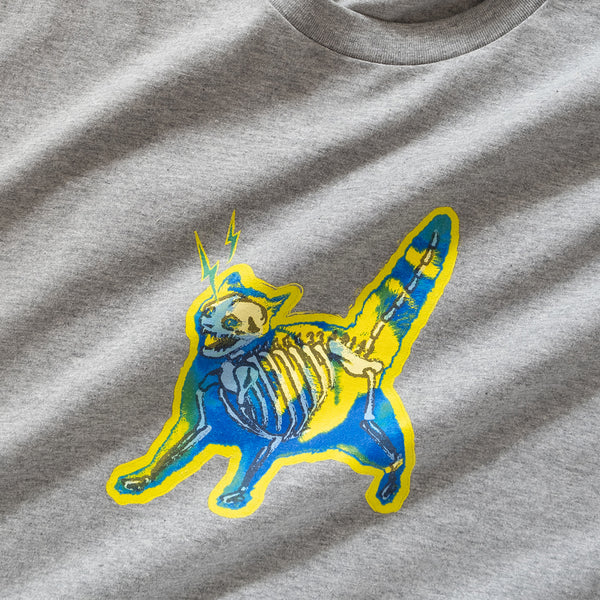 (ZT1161) CAT! SHOCK! Graphic Tee