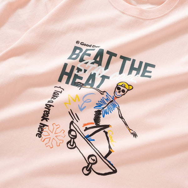 (ZT1170) Beat The Heat Graphic Tee