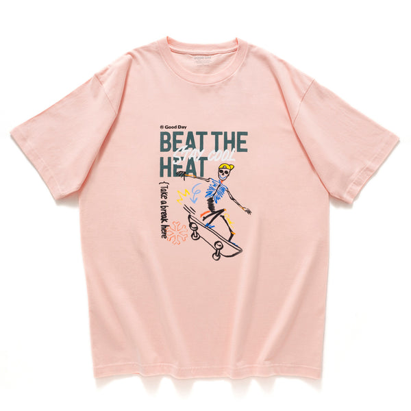(ZT1170) Beat The Heat Graphic Tee