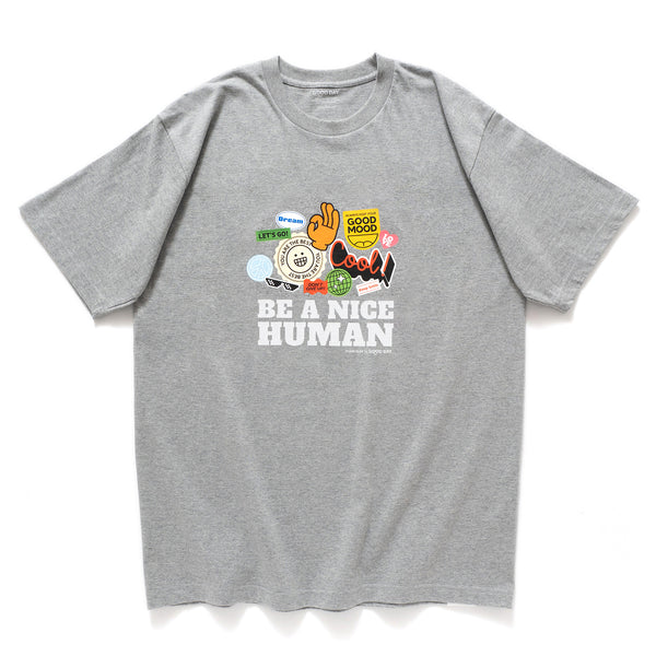 (ZT1188) Be A Nice Human Graphic Tee