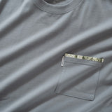 (ZT1202) Tie Dye Paisley Fake Layer Tee