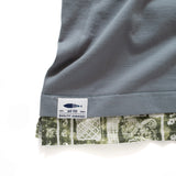 (ZT1202) Tie Dye Paisley Fake Layer Tee