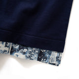 (ZT1202) Tie Dye Paisley Fake Layer Tee