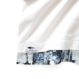 (ZT1202) Tie Dye Paisley Fake Layer Tee