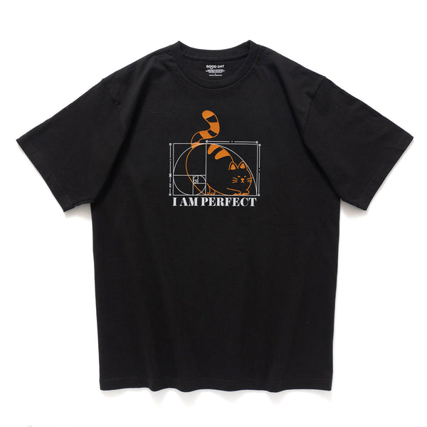 (ZT1214) 黃金比例完美貓貓圖案 Tee