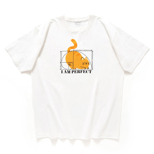 (ZT1214) 黃金比例完美貓貓圖案 Tee