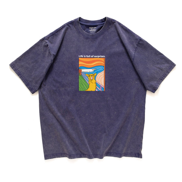 (ZT1235) Life Is... Chiwawa Graphic Tee