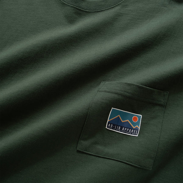 (ZT1255) Over the Mountain Graphic Tee