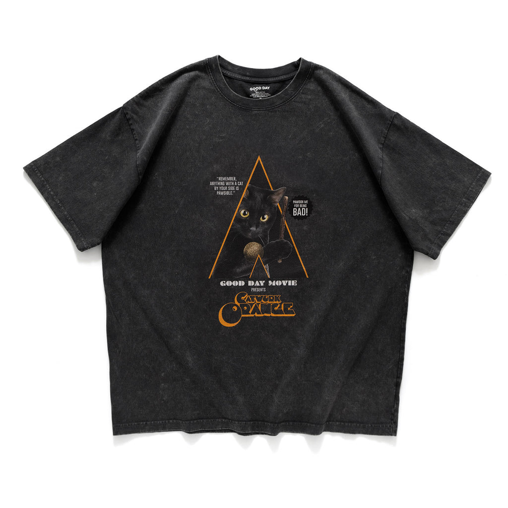 (ZT1256) Catwork Movie Graphic Tee