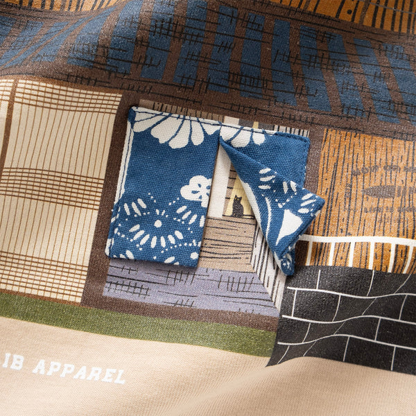 (ZT1268) Japanese House Graphic Tee