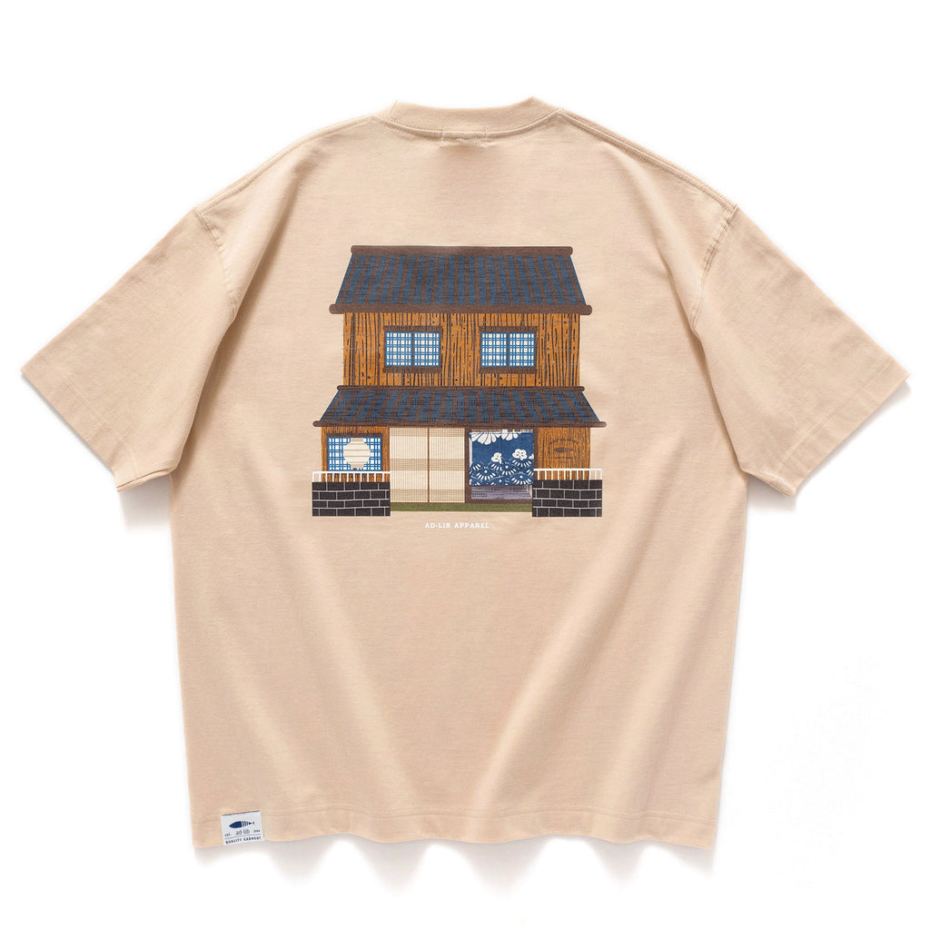 (ZT1268) Japanese House Graphic Tee