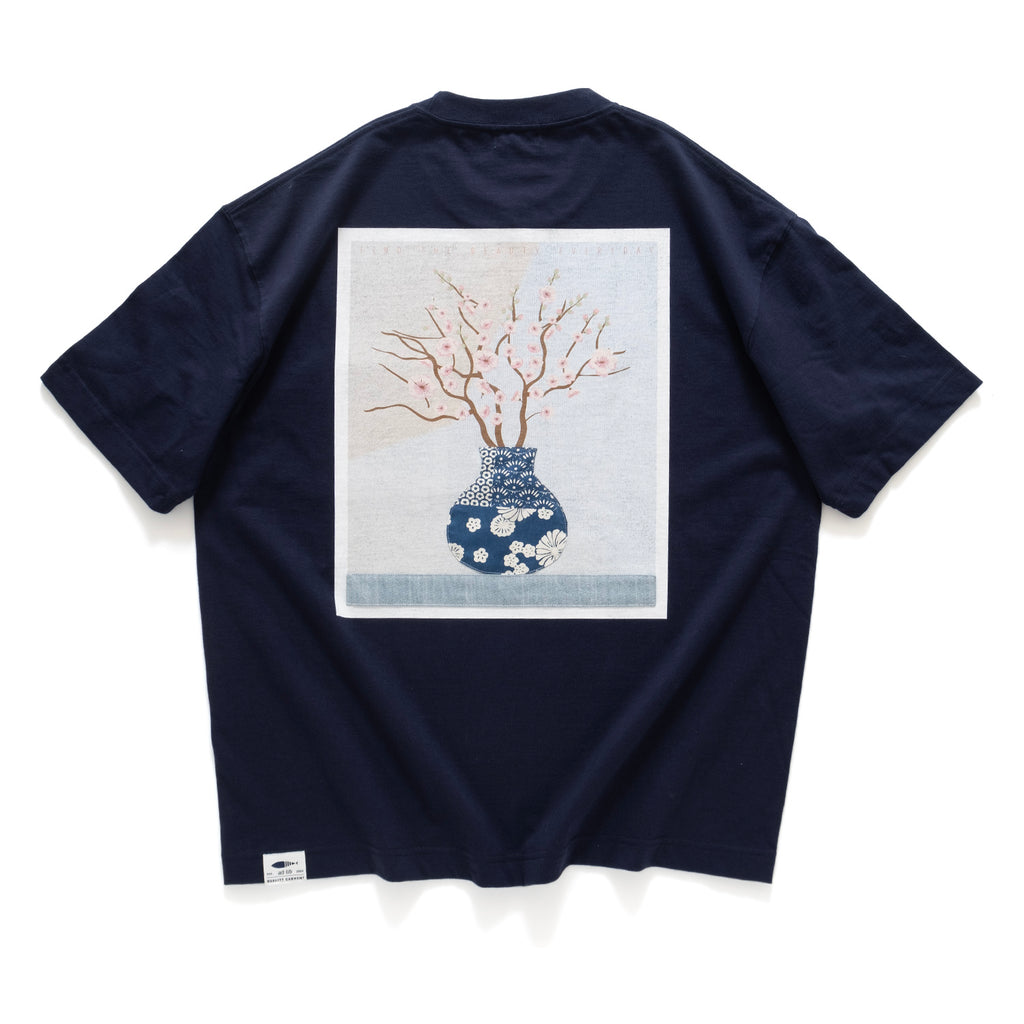 (ZT1279) Sakura Patchwork Graphic Tee