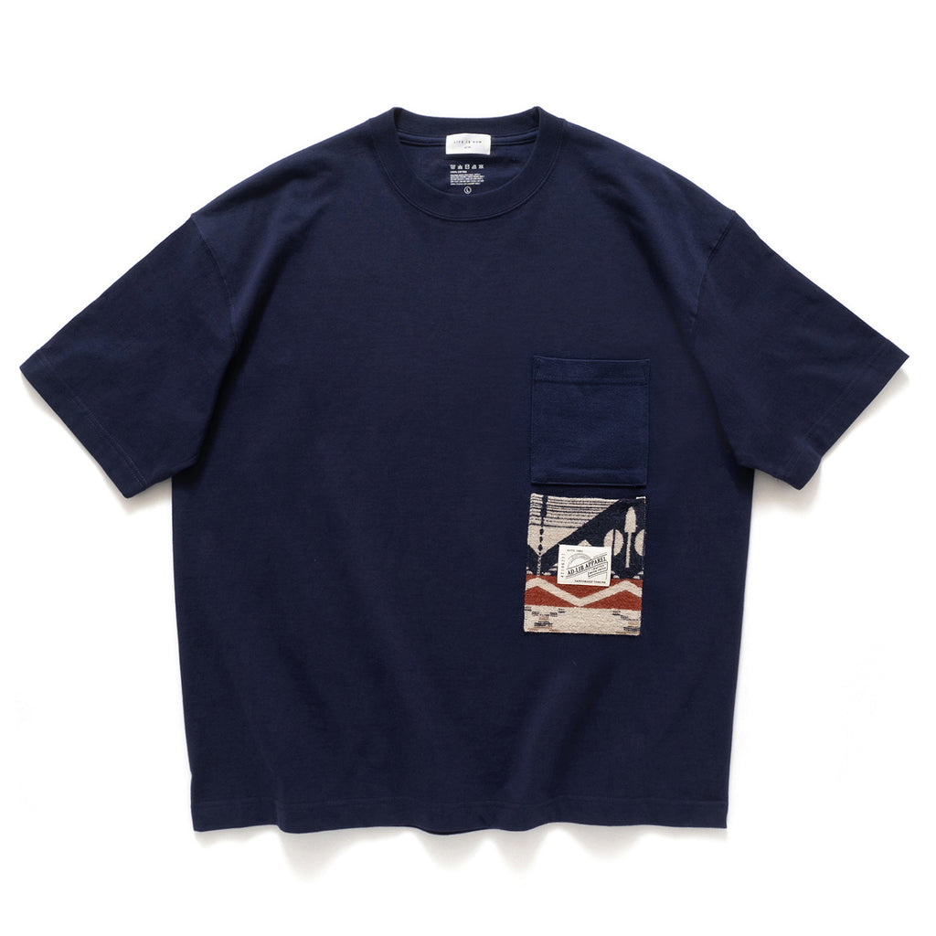 (ZT1309) Tribal 2 Pockets Tee
