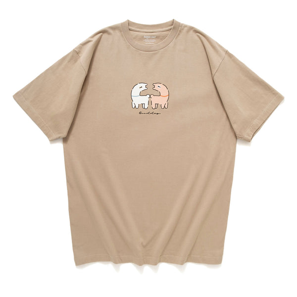 (ZT1354) Big Heart Graphic Tee