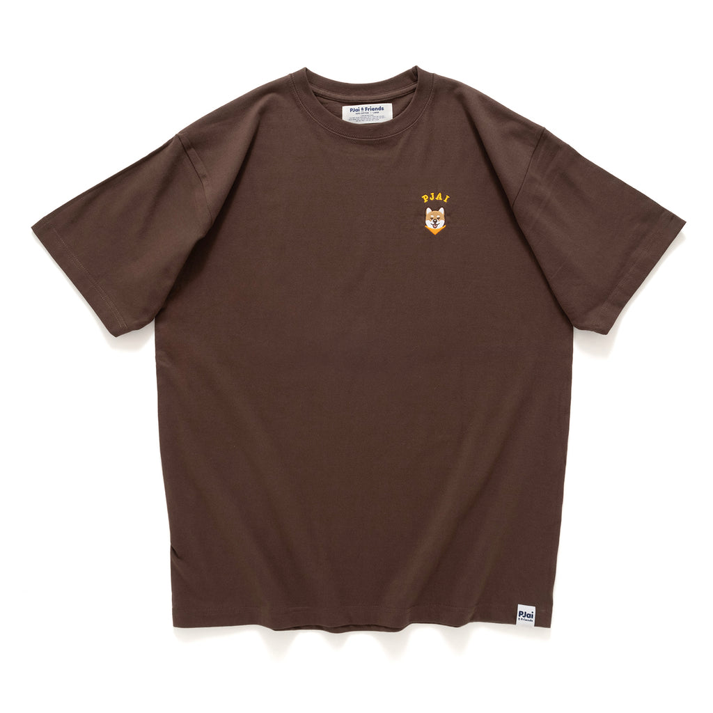 (ZT1429) PJai Graphic Embriodery Tee