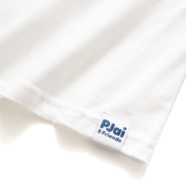 (ZT1429) PJai Graphic Embriodery Tee