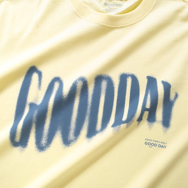 (ZT1638) Distressed GOOD DAY Print Tee (Online Exclusive)