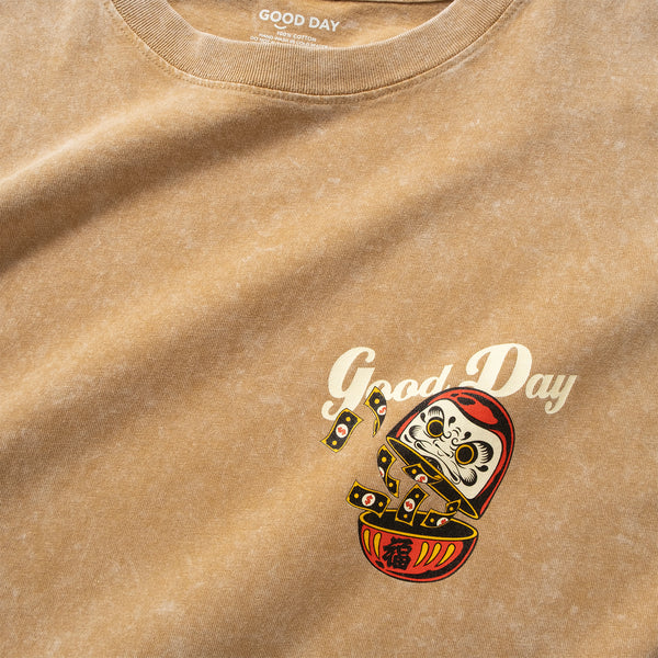 (ZT1673) Rich Daruma Graphic Tee