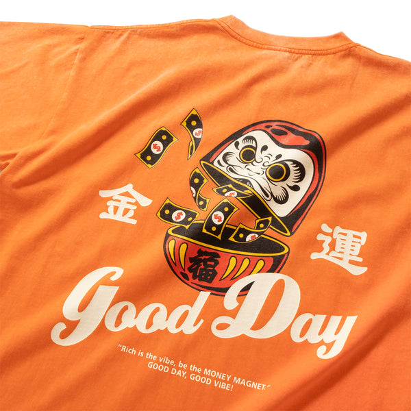 (ZT1673) Rich Daruma Graphic Tee