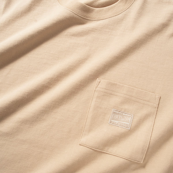 (ZT1683) Patch Sleeve Panel Pocket Tee