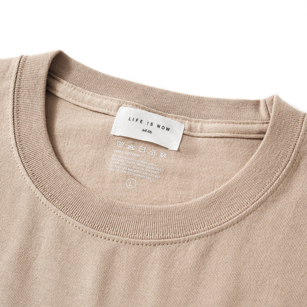 (ZT1683) Patch Sleeve Panel Pocket Tee