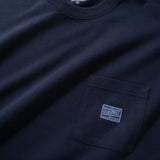 (ZT1683) Patch Sleeve Panel Pocket Tee