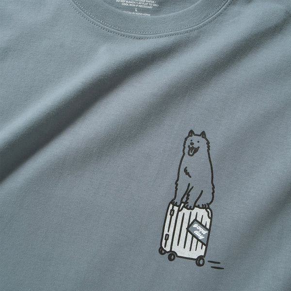 (ZT1709) Travel End Work Start Graphic Tee