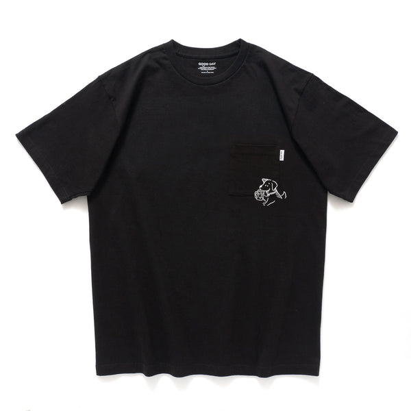 (ZT1710) Always Together Graphic Pocket Tee