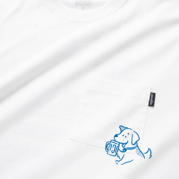 (ZT1710) Always Together Graphic Pocket Tee