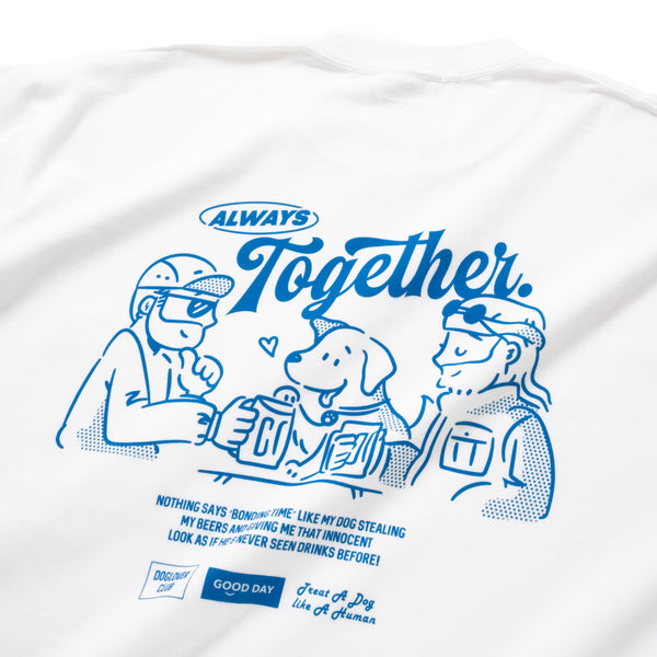 (ZT1710) Always Together Graphic Pocket Tee