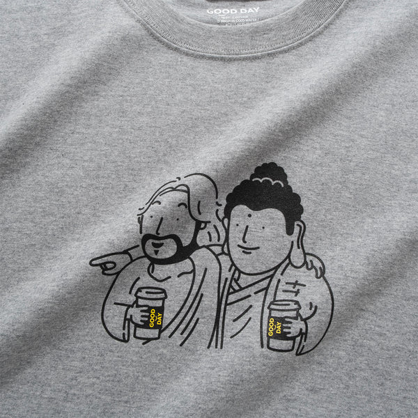 (ZT1757) Sacred Coffee Time Graphic Tee