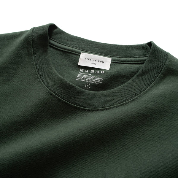 (ZT321) Fake Layer Heavyweight Pocket Tee