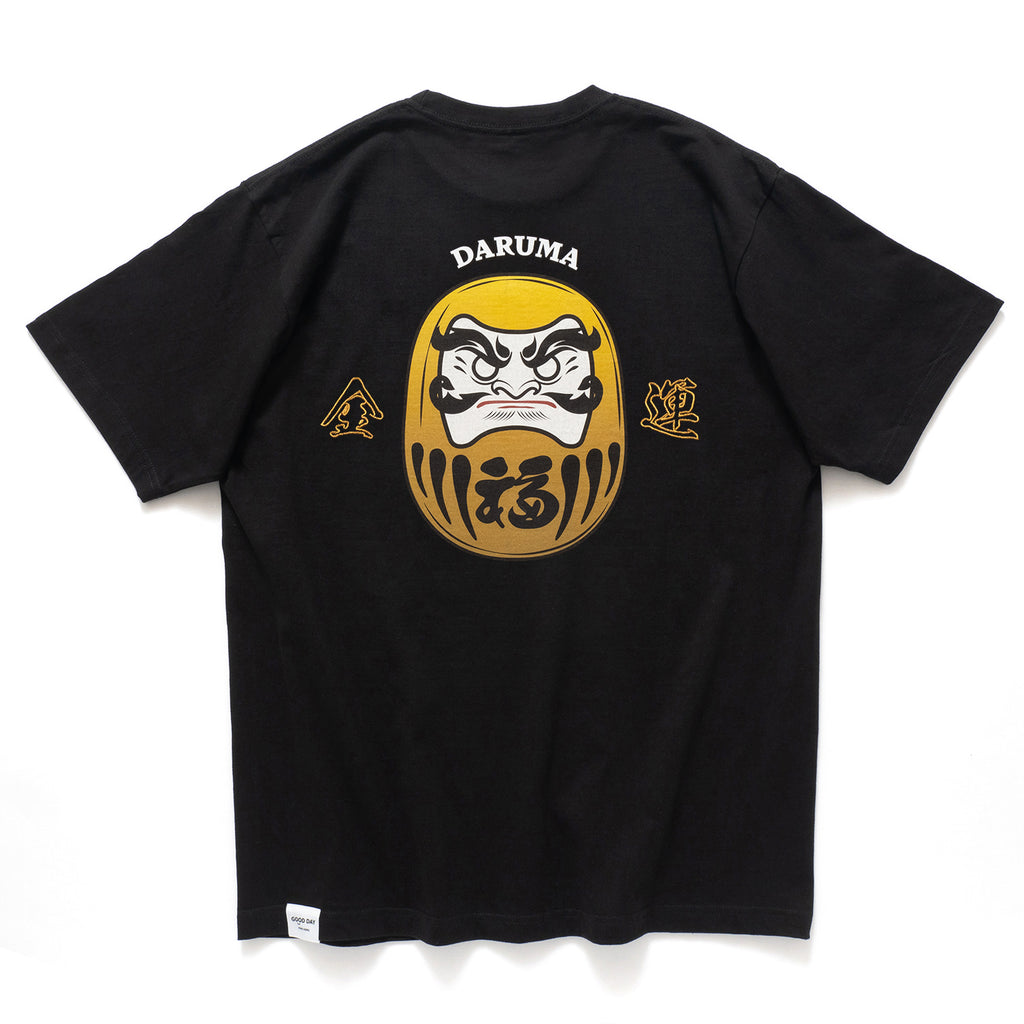 (ZT1428) Daruma Graphic Embroidery Tee