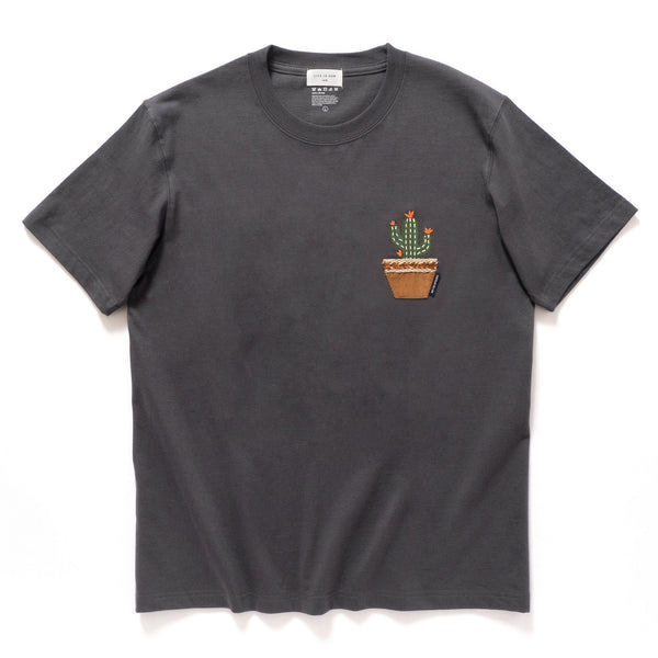 (ZT1666) Cactus Embroidery Tee