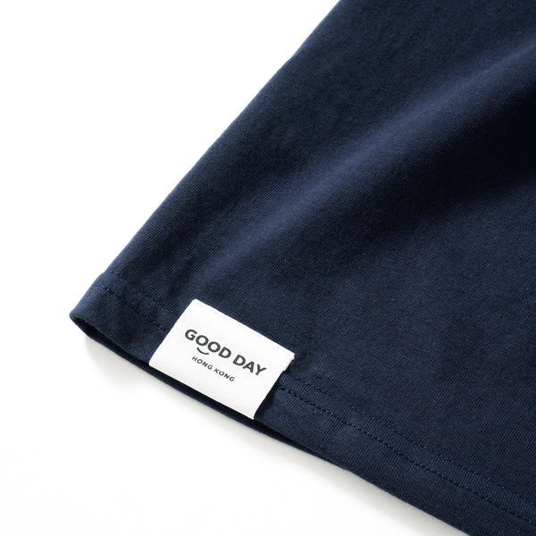 (ZT1806) Mr.Weather Embroidery Graphic Long Sleeve Tee