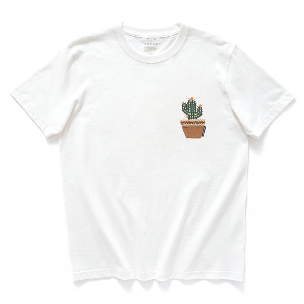 (ZT1666) Cactus Embroidery Tee