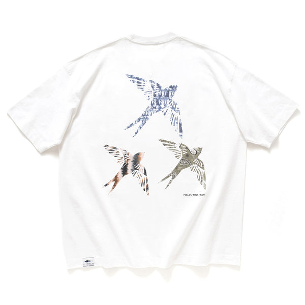 (ZT1143) Swallows Graphic Pocket Tee