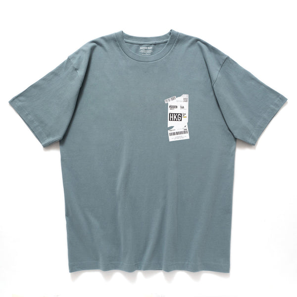 (ZT898) 機票圖案Tee