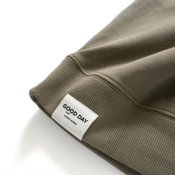 (ZW433) Wet Floor Sign Embroidery Sweater