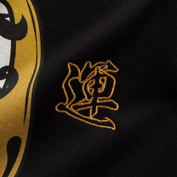 (ZW448) Daruma Graphic Embroidery Sweater