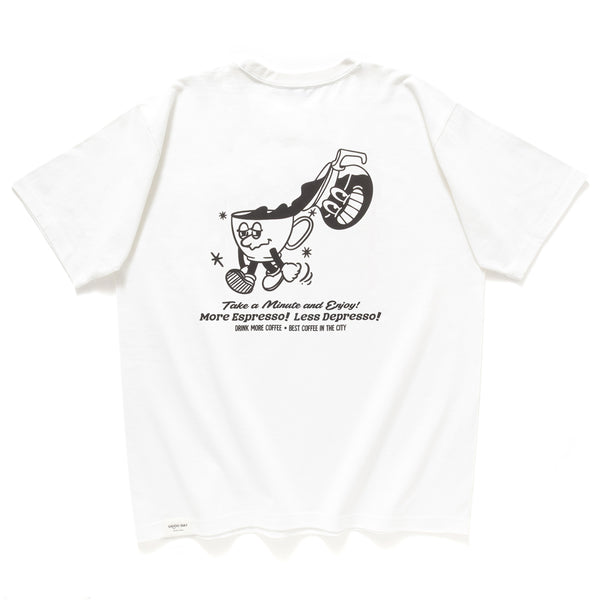 (ZT1755) Coffee Power Graphic Tee