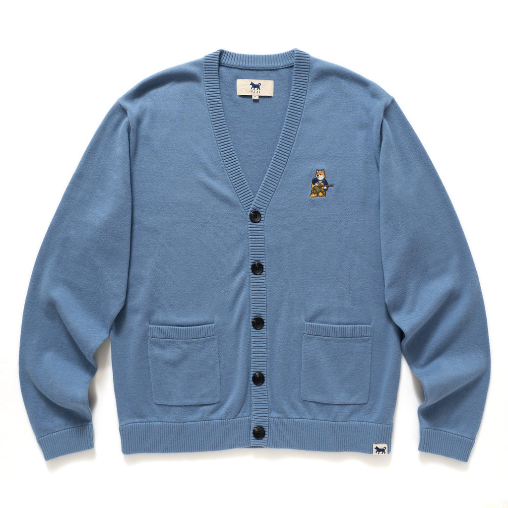 (CD082) Graphic Embroidery Cardigan